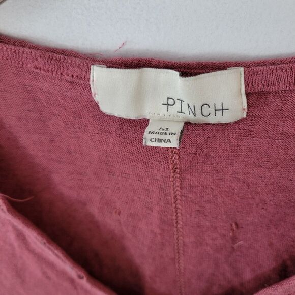 Pinch Mauve Cotton Blend Cropped Tee Medium - Picture 4 of 7